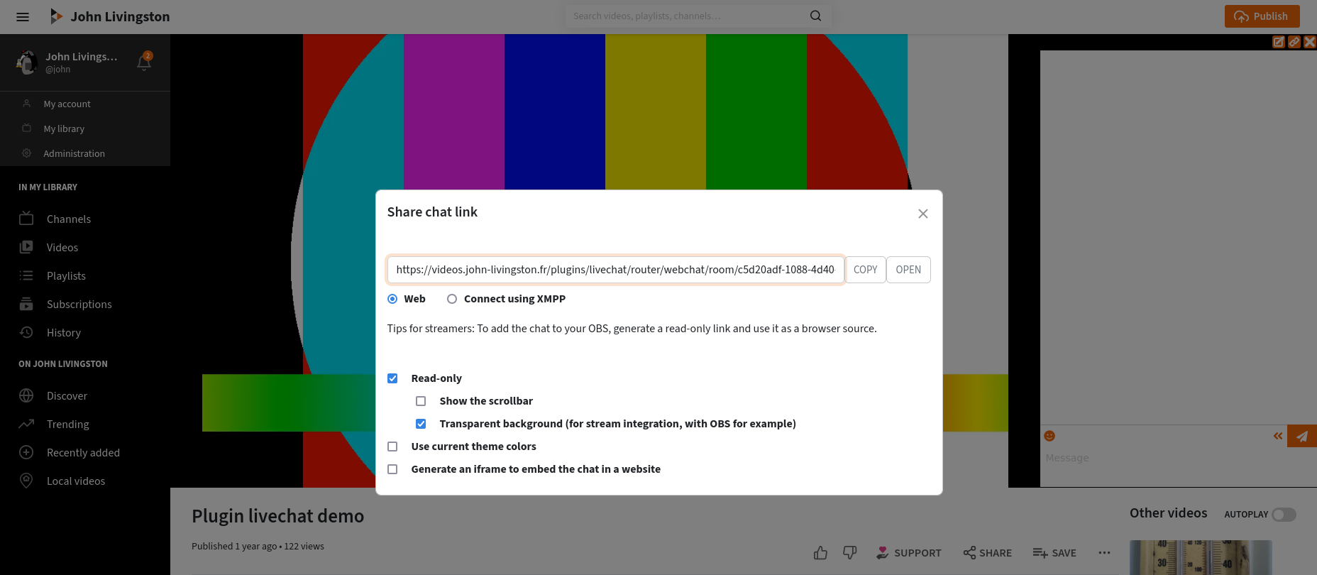 /matty/peertube-plugin-livechat/raw/commit/724e8fdce982ebf6dba51ae56cac6a0c87ae3f17/support/documentation/content/en/images/share_readonly.png